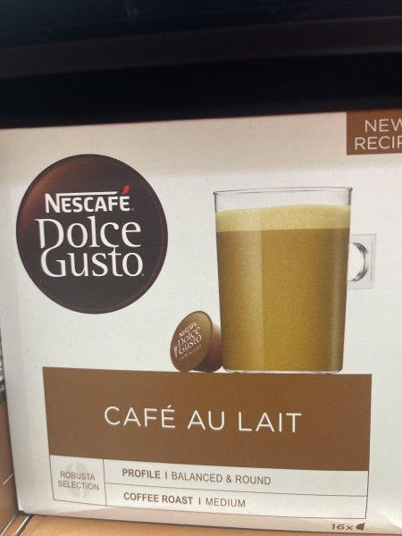 كبسولات دولشي مشكل - CAFE AU LAIT